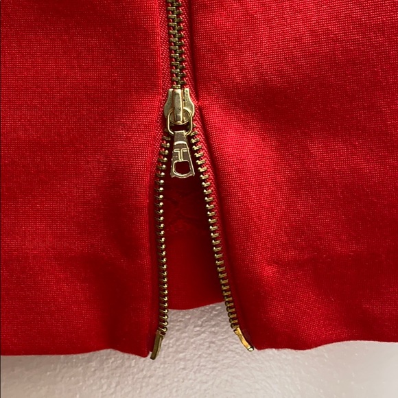 Trina Turk Pencil Skirt in💄Lipstick Red💄 - Picture 5 of 6